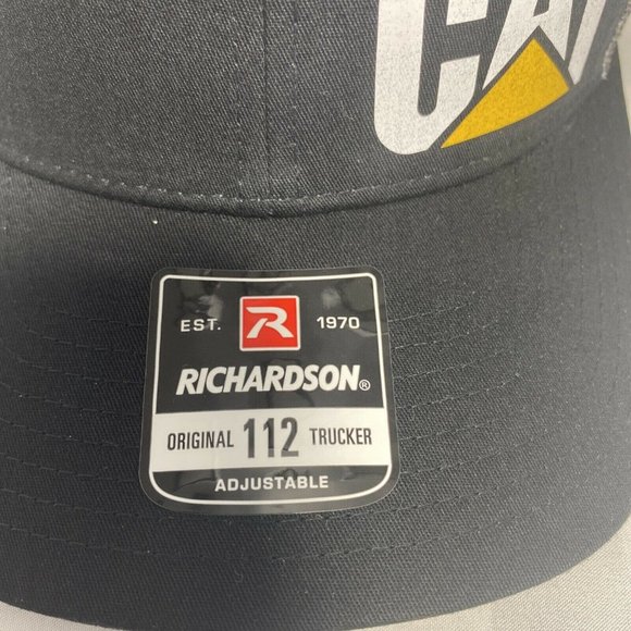 Caterpillar CAT Richardson 112 Snap Back Trucker Hat - Picture 5 of 7
